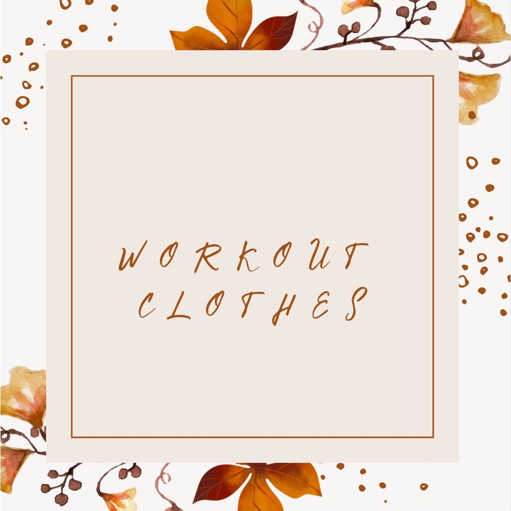 🖤Workout & Athletic Clothes🖤